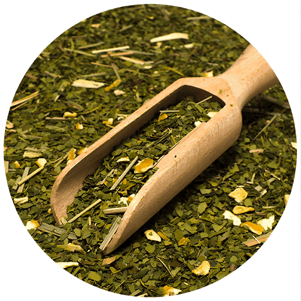 Yerbera – Металева банка + Verde Mate Green Menta Limón  0,5 кг