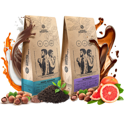 Набір Bro Coffee Roastery Nicaragua Colibrí Azul + Brazil Guaxupe 2x1кг (2кг)