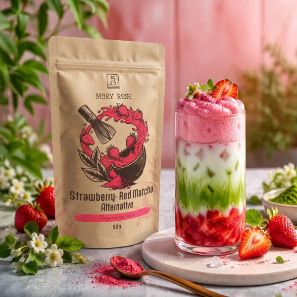 Набір для кольорового Matcha Latte: Matcha + Red Matcha + аксесуари