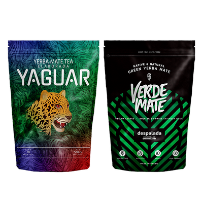Yaguar Elaborada con Palo 500 г + Verde Mate Despalada 500 г