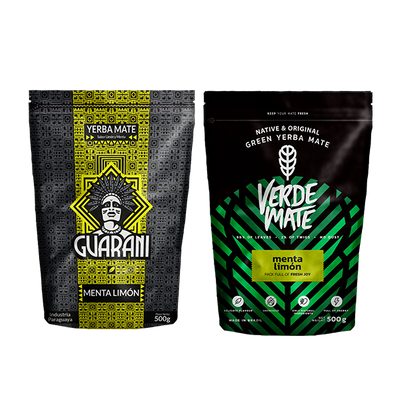 Guarani Menta Limon 500 г + Verde Mate Green Menta Limon 500 г