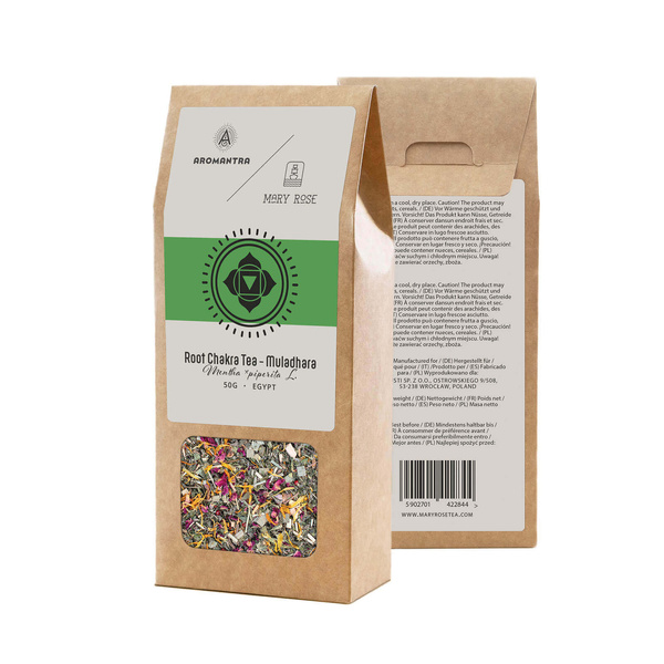 Набір для Муладхара-чакра: чакровий чай + магічний камінь