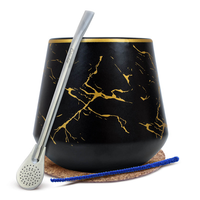 Набір аксесуарів для Yerba Mate: Калабаса + Бомбілья