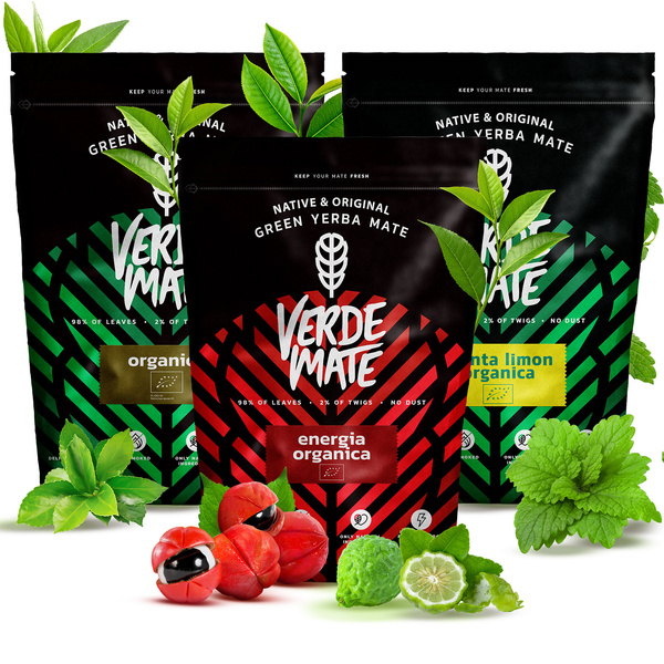 Набір Єрба Мате Verde Mate BIO 3x400г