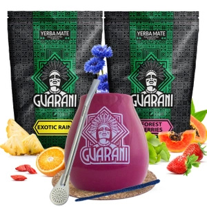 Набір фруктових калабашів Yerba Mate Guarani Fruit Calabash 2х500г