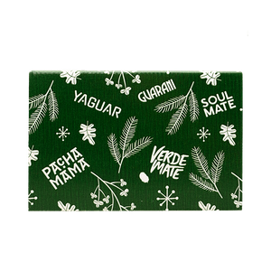 Різдвяна упаковка на подарунки для йерба мате