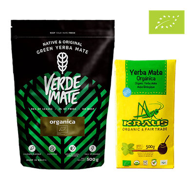 Verde Mate Green Organica 500 г + Kraus Organica 500 г