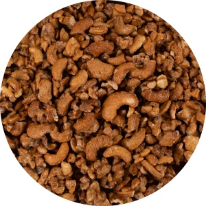Nustino Crunch – смажені горіхи кеш'ю – Honey Mustard Crunch 100 г