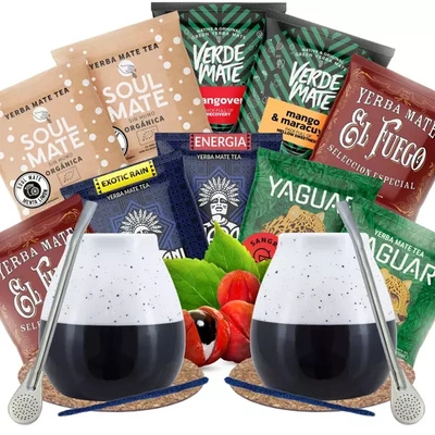Набір Yerba Mate для двох "Фруктовий" для початку