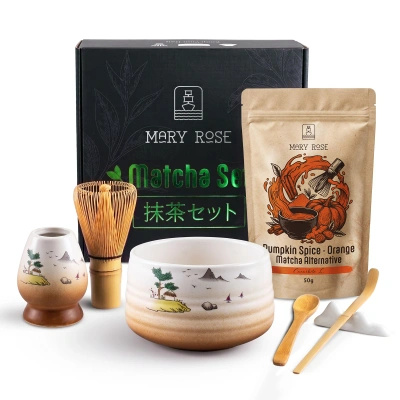 Подарунковий набір для приготування Orange Matcha