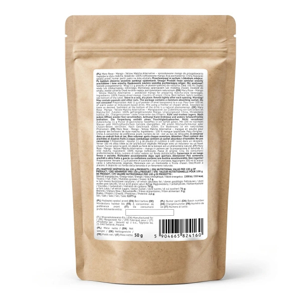 Mary Rose – Yellow Matcha Alternative – Манго (порошок) 50 г