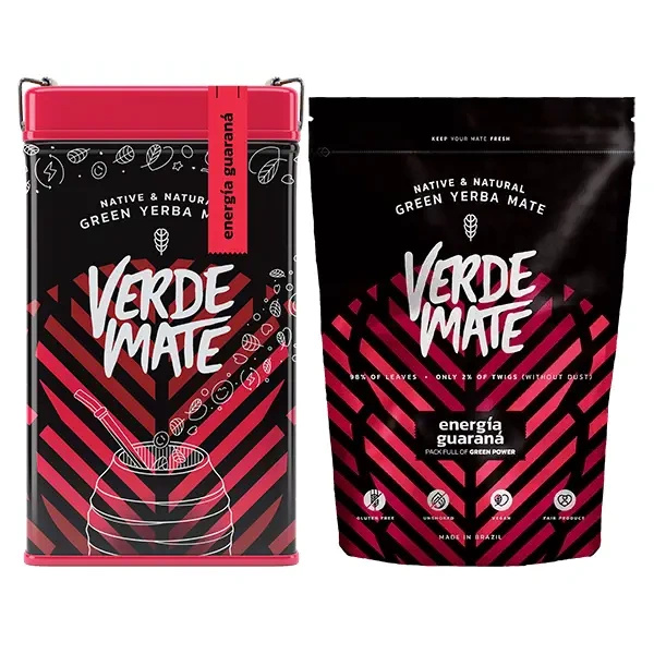 Yerbera Йерба Мате Verde Mate Energia guarana 2x500 г
