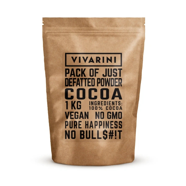 Vivarini – Алкалізоване какао темне (порошок) 1 кг