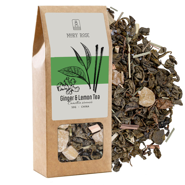 Mary Rose – Чай Ginger & Lemon – 50 г