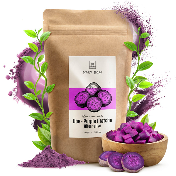 Mary Rose – Purple Matcha Alternative – Убе (порошок) 100 г