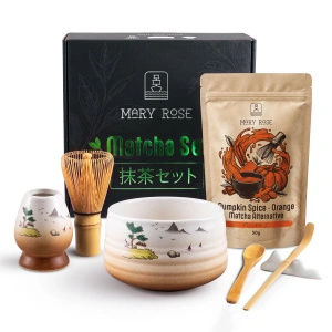 Подарунковий набір для приготування Orange Matcha
