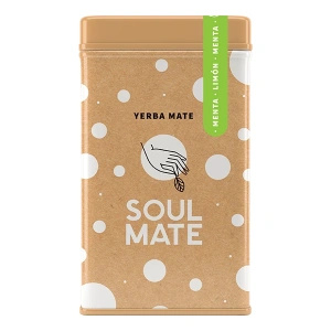 Yerbera – Металева банка + Soul Mate Orgánica Menta Limon 0,5 кг