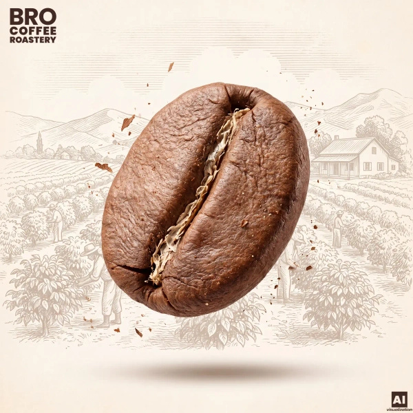 Кавові зерна Bro Coffee Roastery – Pure Crema 400 г