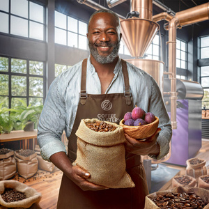 Кавові зерна Coffee Broastery - Uganda Kanyenye Speciality 400 г