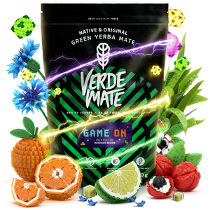 Verde Mate Green Game On 0,4 кг – йерба мате для геймерів зі смаком енергетичного напою