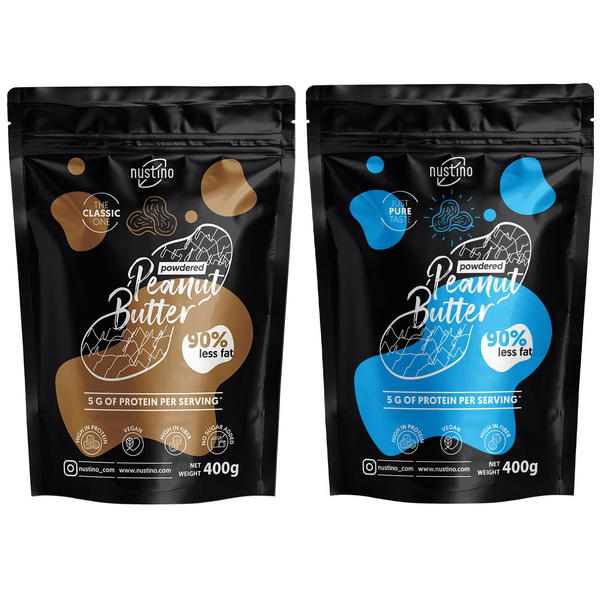 Nustino - Арахісове масло в порошку 2x400г