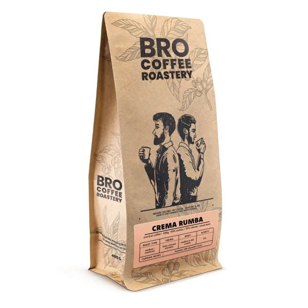 Кавові зерна Bro Coffee Roastery – Crema Rumba 400 г