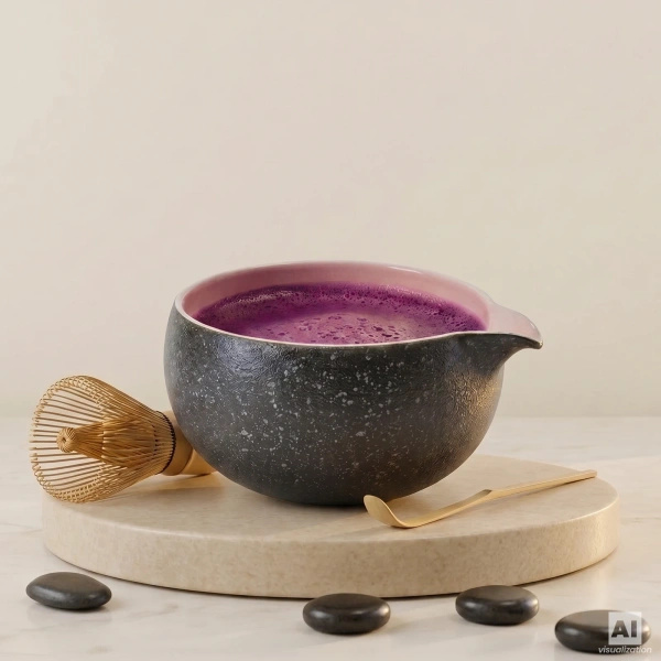 Подарунковий набір для приготування Purple Matcha