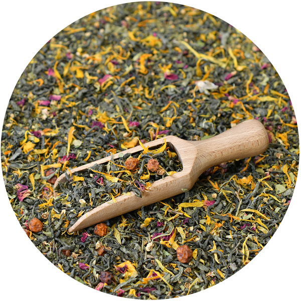 Набір для Лева: зодіакальний чай + магічний камінь