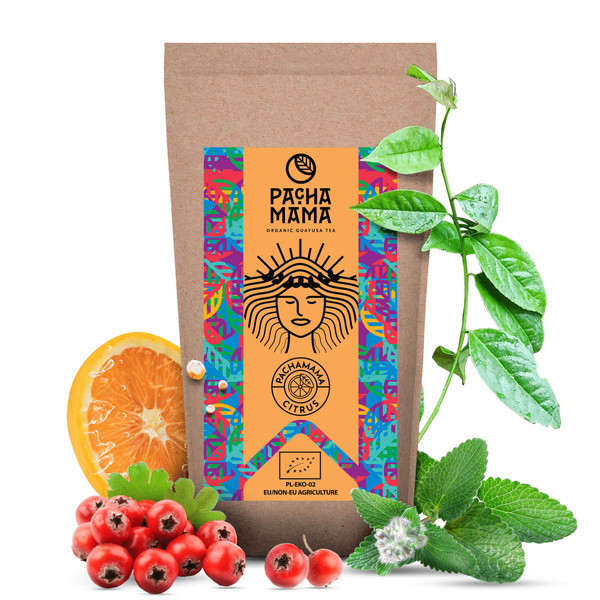 Набір Guayusa Pachamama Citrus 100г + Калабаш + Бомбілла