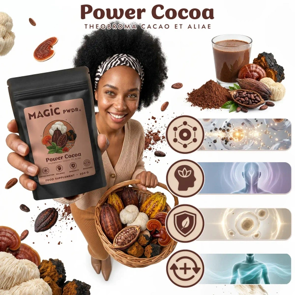 Magic Pwdr – Power Cocoa – Relax & Well-Being Blend 200 г