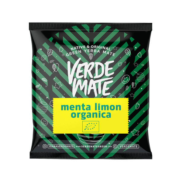 Verde Mate Green Organica Menta Limon 50 г