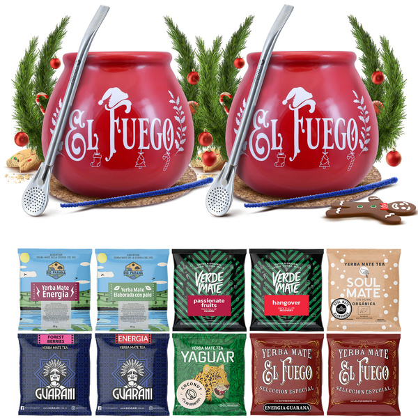 Набір Yerba Mate для двох Калабаш Bombilla