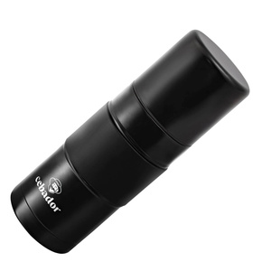 Yerbomos X ALL IN ONE - 450 мл - Посудина, термос і бомбілья в одному флаконі (чорний)