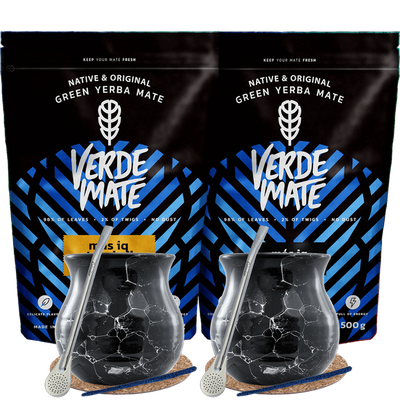 Набір Yerba Mate Mas IQ на двох Bombilla 2х500