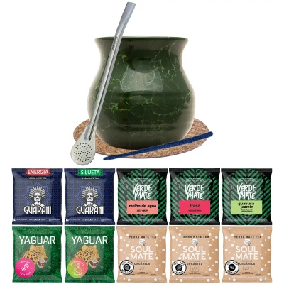 Стартовий набір Yerba Verde Mate Green 10x50 г