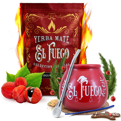 Набір для пари Йерба Мате El Fuego Energia 500g + аксесуари