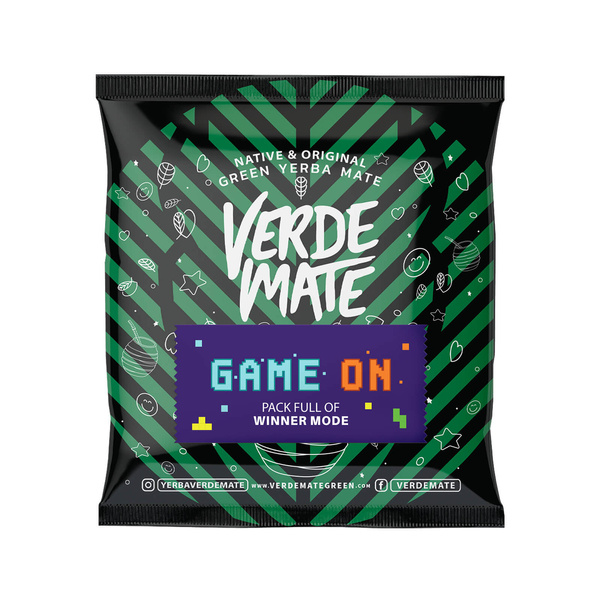 Verde Mate Green Game On 50 г – йерба мате для геймерів зі смаком енергетичного напою