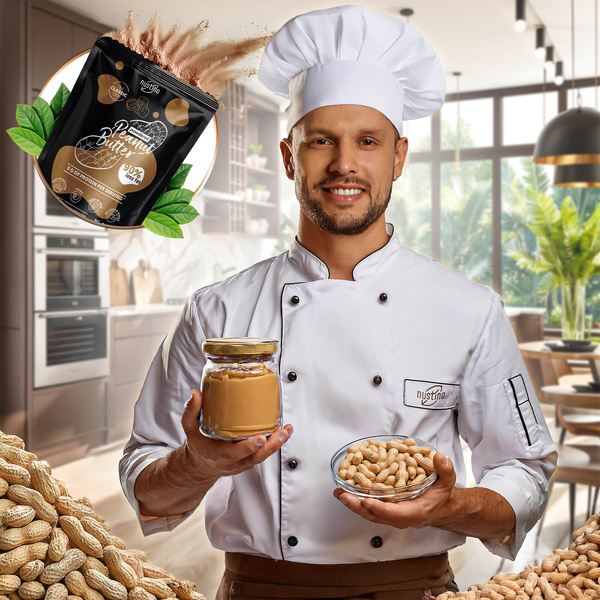 Nustino – Арахісове масло в порошку – Classic (без додавання цукру) 400 г