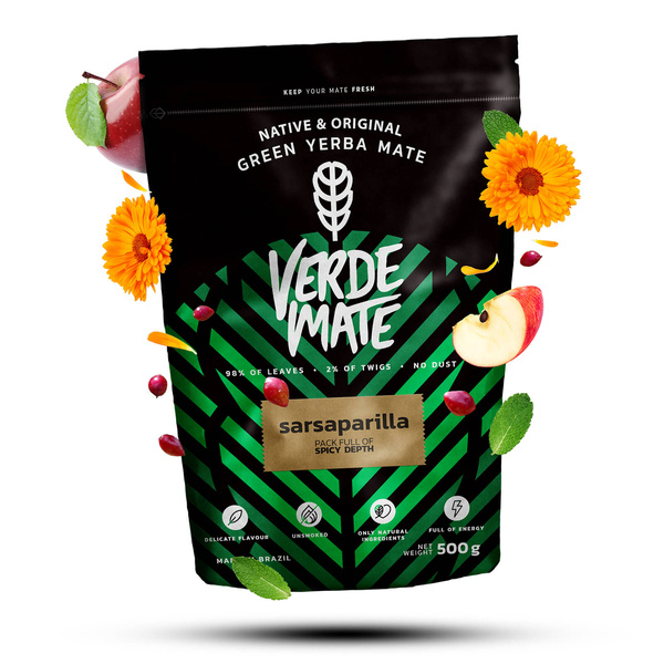 Подарунковий набір Йерба Мате Verde Mate Sarsaparilla 0,5 кг