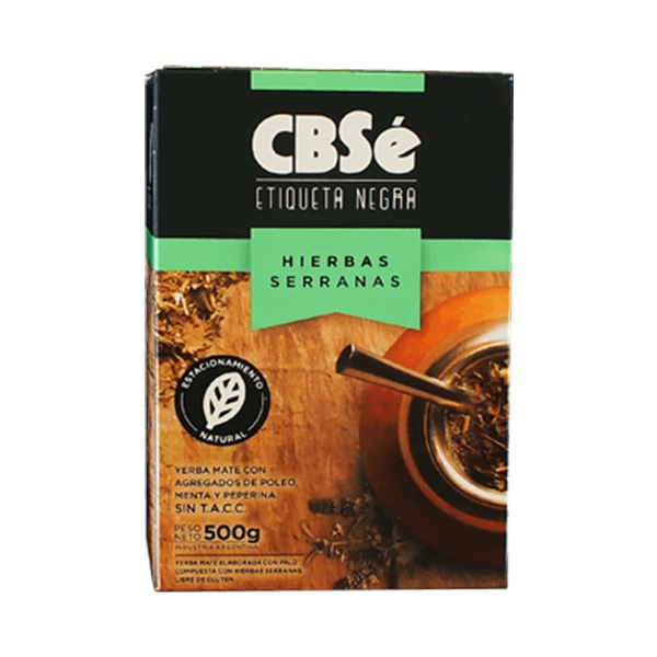 CBSe Etiqueta Negra - Hierbas Serranas 0,5 кг