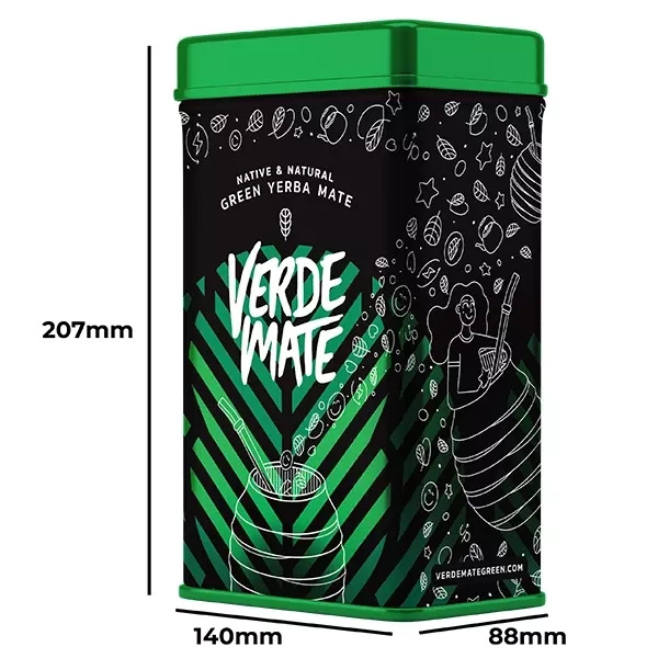 Yerbera – Металева банка + Verde Mate Green Hangover  0,5 кг
