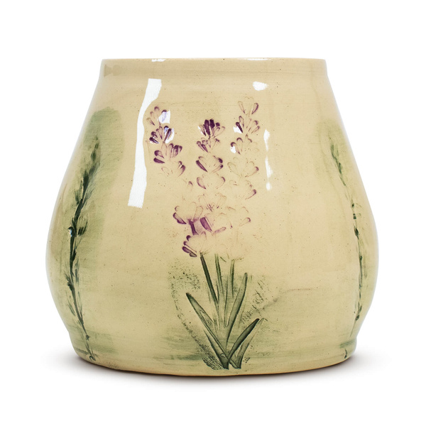 Керамічна калабаш Flora Pink 300 мл – серія Crater