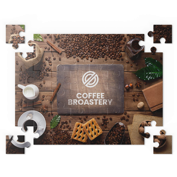Puzzle z logo Coffee Broastery