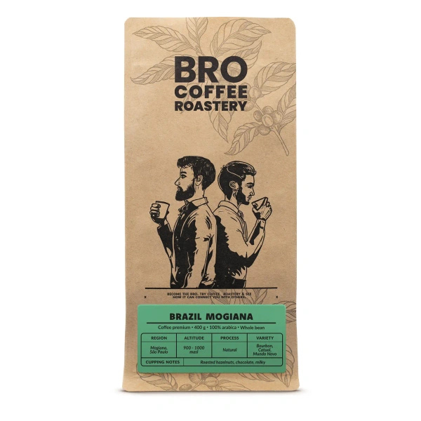 Кавові зерна Bro Coffee Roastery – Brazil Mogiana Premium 400 г