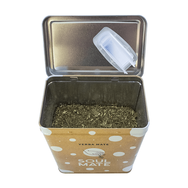 Yerbera – Металева банка + Soul Mate Orgánica Frosty Season 0,5 кг