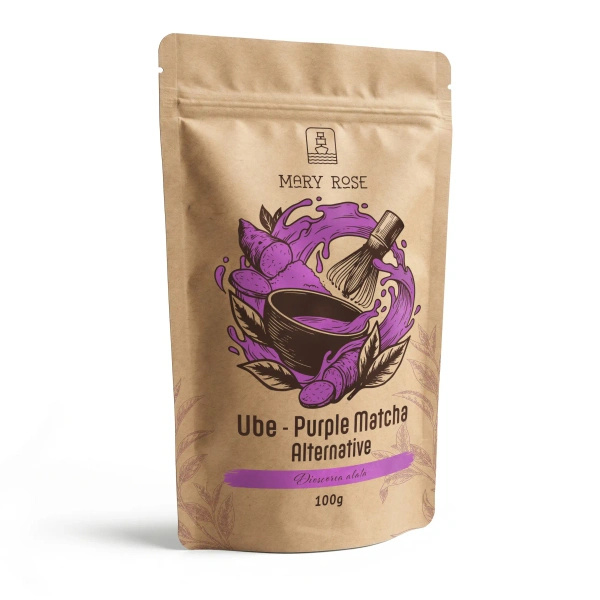 Mary Rose – Purple Matcha Alternative – Убе (порошок) 100 г