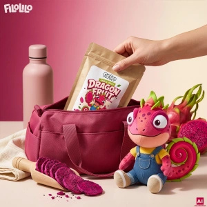 FiloLilo – Ліофілізований драгонфрут (скибочки) 100 г