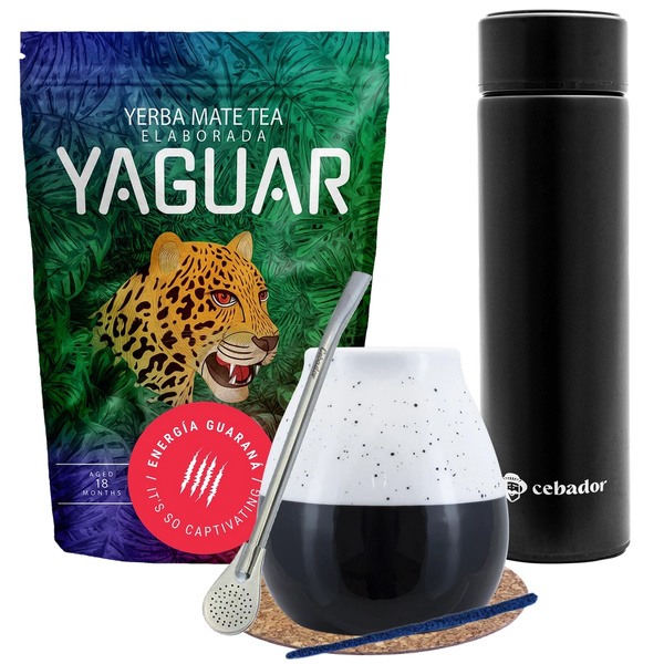 Набір Yerba Mate Yaguar Energia 500г + термос