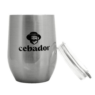 TermoLid – сталева посудина з кришкою  – Cebador  (сріблястого) – 350 мл