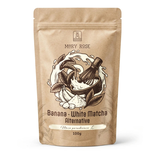 Mary Rose – White Matcha Alternative – Банан (порошок) 100 г